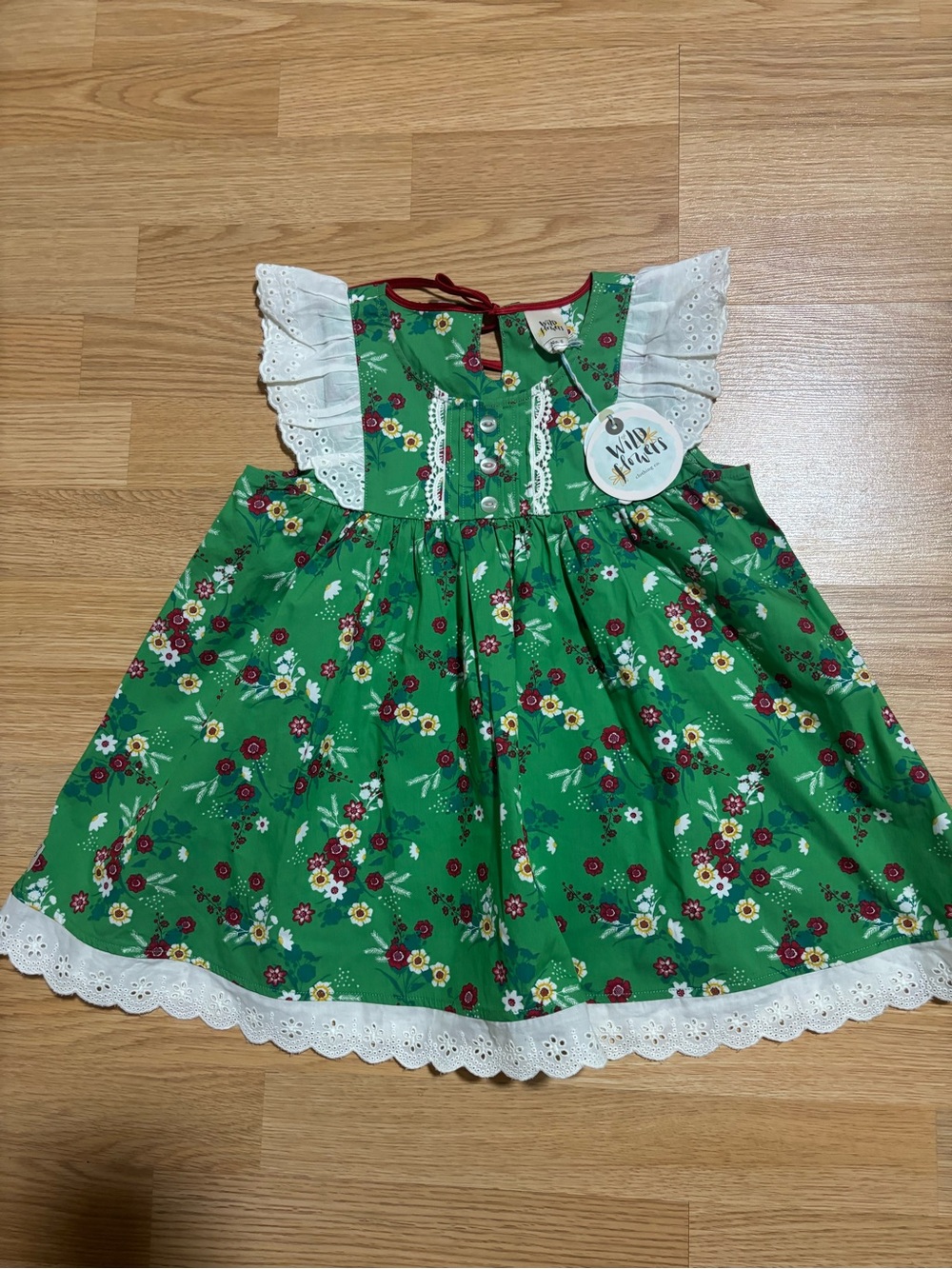 New “Wildflower” tunic size 6 with tag